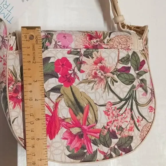 Time and Tru floral crossbody Riverdale Bag for womens over the shoulder bag NWT - Picture 4 of 9